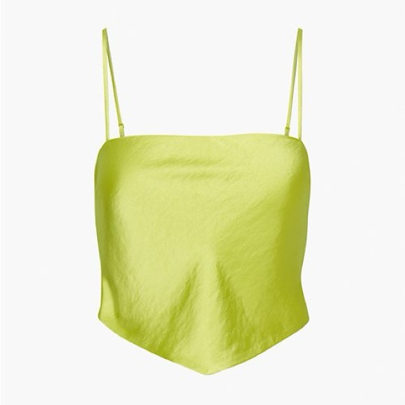 Sunday Best Tops - Sunday Best Elektra Camisole in Pear Green